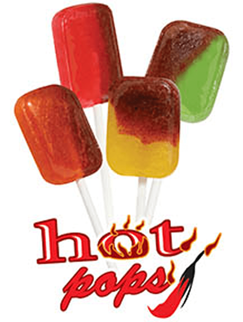 Assorted hot pops with fiery theme