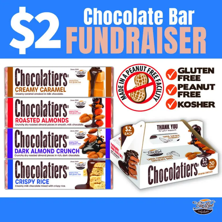 Peanut-free chocolate bar varieties