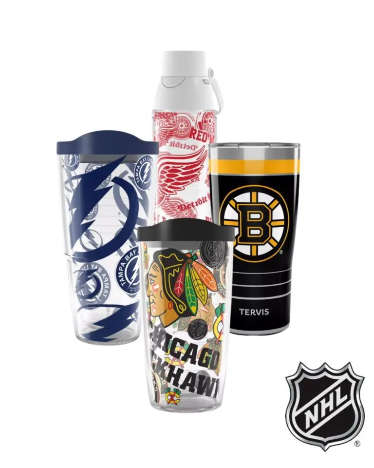 NHL team-themed drinkware collection